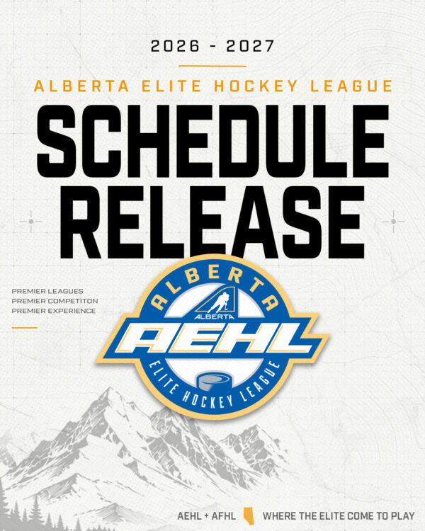 AAA Schedules released for 2026-2027 AEHL Season